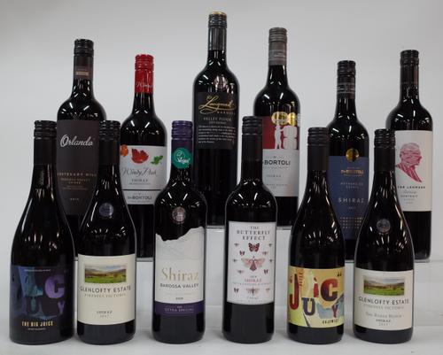 12 BOTTLES AUSTRALIAN SHIRAZ