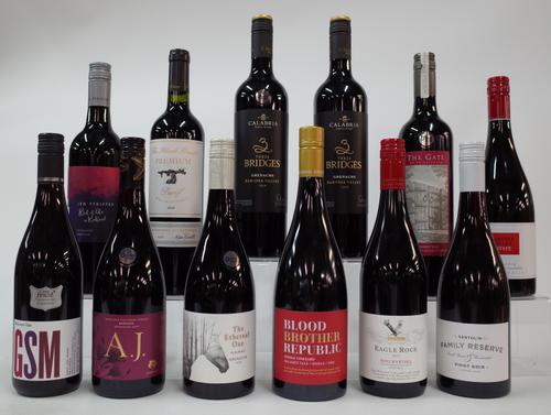 12 BOTTLES AUSTRALIAN RED WINE