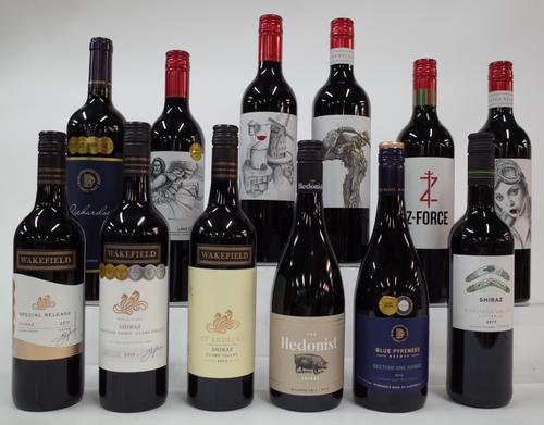 12 BOTTLES AUSTRALIAN SHIRAZ