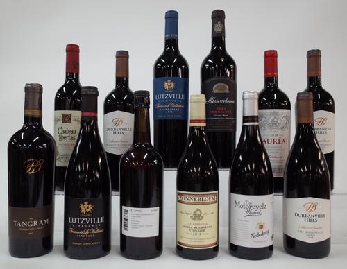 12 BOTTLES SOUTH AFRICAN RED WINE