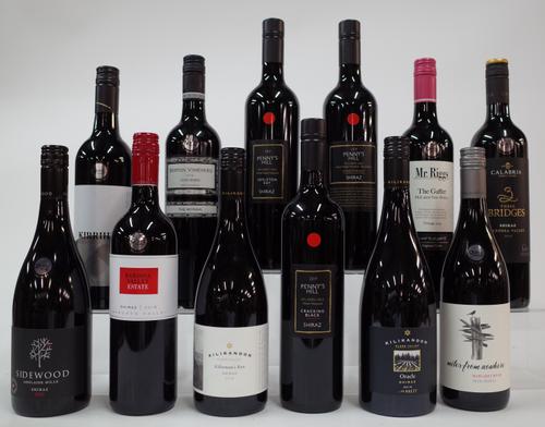 12 BOTTLES AUSTRALIAN SHIRAZ