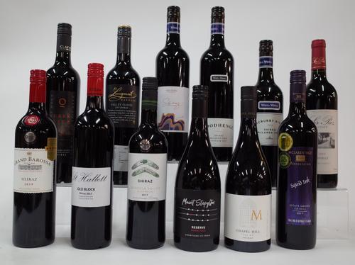 12 BOTTLES AUSTRALIAN SHIRAZ