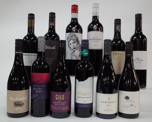 12 BOTTLES AUSTRALIAN SHIRAZ