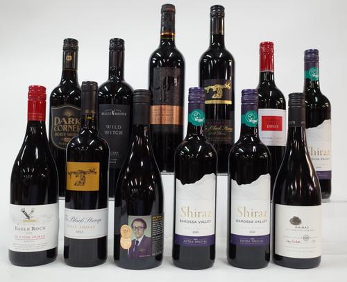 12 BOTTLES AUSTRALIAN SHIRAZ