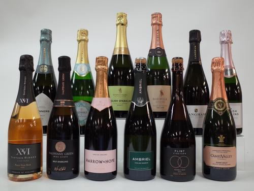12 BOTTLES ENGLISH SPARKLING WINE