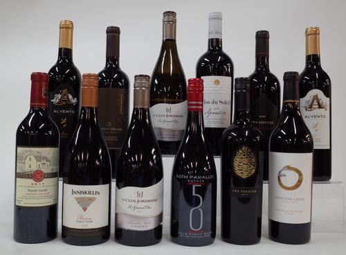 11 BOTTLES CANADIAN RED AND 1 WHITE WINE