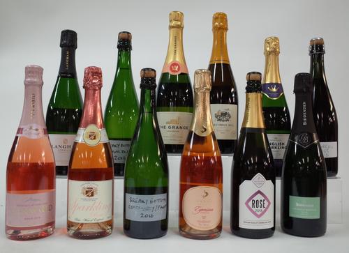 12 BOTTLES ENGLISH SPARKLING WINE