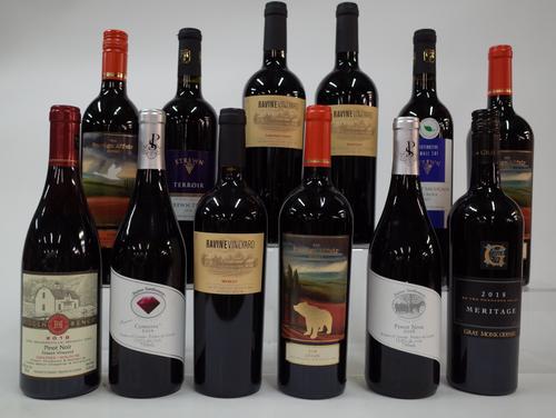 12 BOTTLES CANADIAN RED WINE