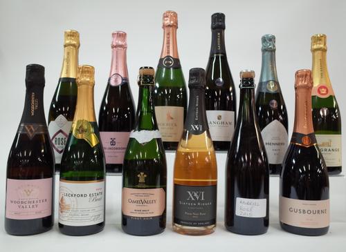 12 BOTTLES ENGLISH SPARKLING WINE