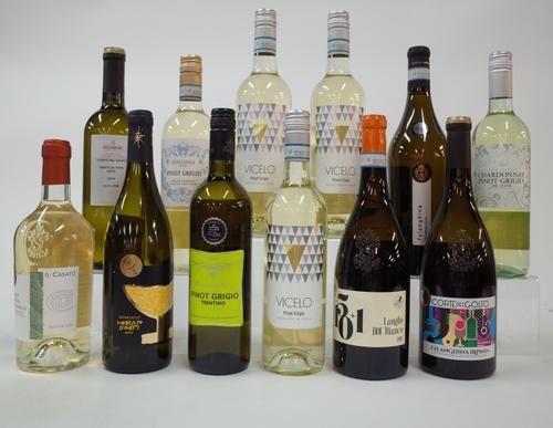 12 BOTTLES ITALIAN WHITE WINE