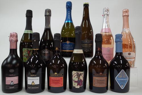 12 BOTTLES ITALIAN SPARKLING WINE