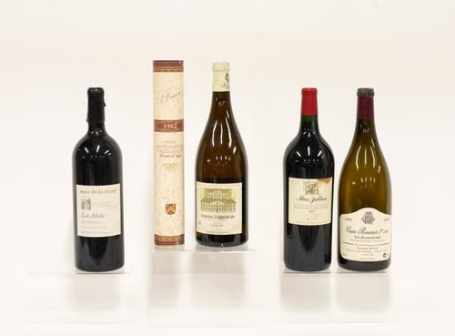 THREE MAGNUM BOTTLES OF WINE INCLUDING MAS DE LA DAME LA STELE 1999 (4)