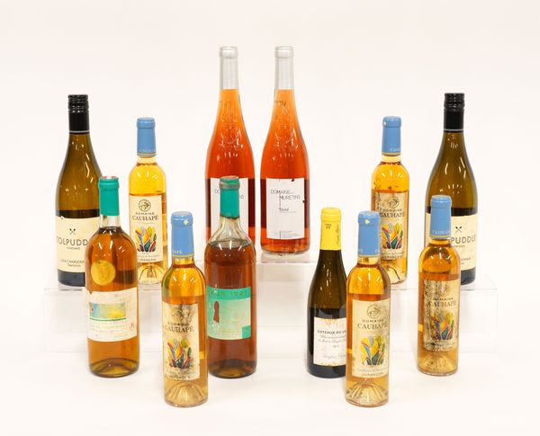 TWELVE BOTTLES OF MIXED WINES INCLUDING TWO BOTTLES OF TODPUDDLE CHARDONNAY 2014 (12)