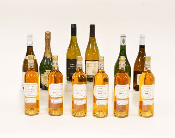 TWELVE BOTTLES OF MIXED WINES INCLUDING SIX BOTTLES OF CHATEAU LOUPIAC GAUDIET 2011 (12)