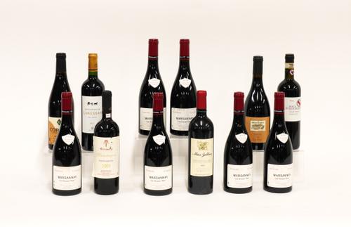 TWELVE BOTTLES OF MIXED WINES INCLUDING SIX BOTTLES OF COILLOT MARSANNAY LES GRASSES TETES 2914 (12)