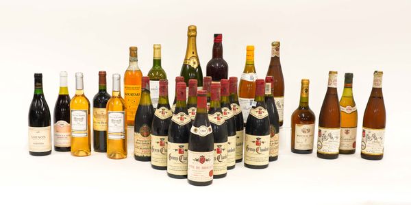 A LARGE COLLECTION OF MIXED BOTTLES INCLUDING MULTIPLE BOTTLES OF DOMAINE ARMAND ROUSSEAU GEVRE CHAMBERTIN 1984 (27)