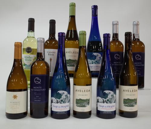 12 BOTTLES SPANISH AND PORTUGUESE WHITE WINE