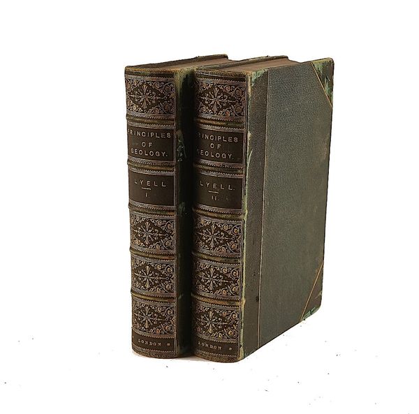 LYELL, Charles (1797-1875). Principles of Geology, 2 vols., London, 1872, contemporary half morocco. The 11th edition. (2)