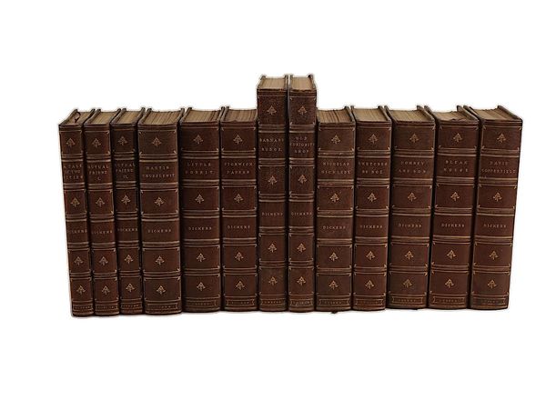 BINDINGS - Charles DICKENS (1812-70). [Selected Works], London, 1844-65, 12 works in 13 vols., FINELY BOUND. (13)