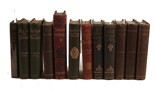 SHERIDAN LE FANU, John Thomas (1814-73). The Evil Guest, London, [1895], original cloth. FIRST EDITION. With 19 other books by the same author. (20)