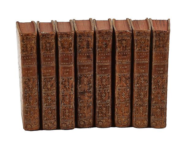 SEVIGNÉ, Madame de (1626-96).  Recueil des Lettres, Paris, 1763, 8 vols., contemporary calf. (8)