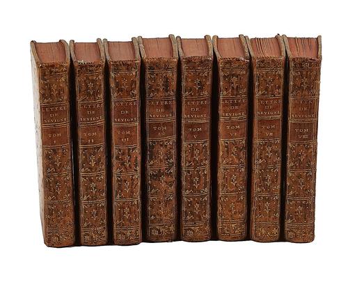 SEVIGNÉ, Madame de (1626-96).  Recueil des Lettres, Paris, 1763, 8 vols., contemporary calf. (8)