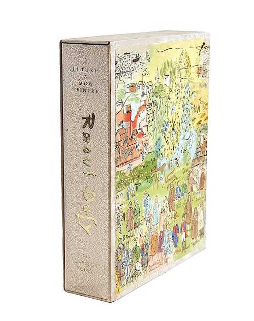 DUFY, Raoul (1877-1953) - Marcelle OURY (1894-1980, editor).  Lettre à mon Peintre Raoul Dufy, Paris, 1965, original wrappers. ONE OF 975 COPIES.