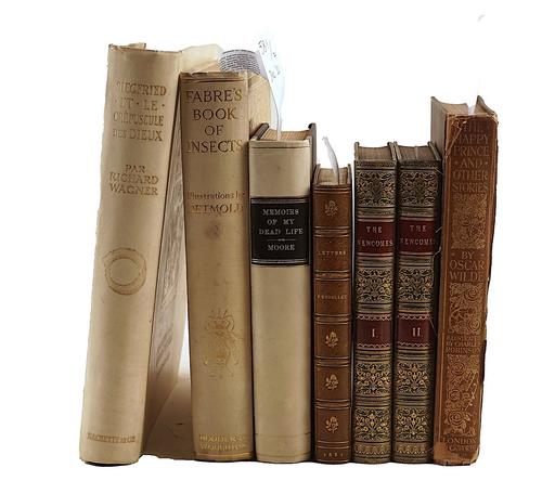 MISCELLANY - Arthur RACKHAM (1867-1939, illustrator). Siegfried et le Crépuscule des Dieux, Paris, [1911], plates by Arthur Rackham, original pictorial vellum [without a limitation leaf and not signed by Rackham]. With 5 other works in 6 vols. (7)