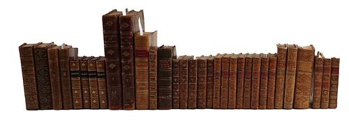 MISCELLANY - [Jean-François DE LA CROIX (1753-94) and Antoine HORNOT ([dates unknown])].  Anecdotes Arabes et Musulmanes, Paris, 1772, 8vo, contemporary calf. With various other works in 32 vols. (33)