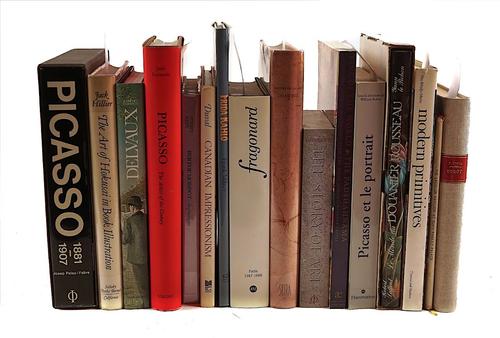 ART REFERENCE - Josep PALAU I FABRE (1917-2008). Picasso. Life and Work of the Early Years 1881-1907, Oxford, 1981, original buckram. With 15 other art reference books. (16)