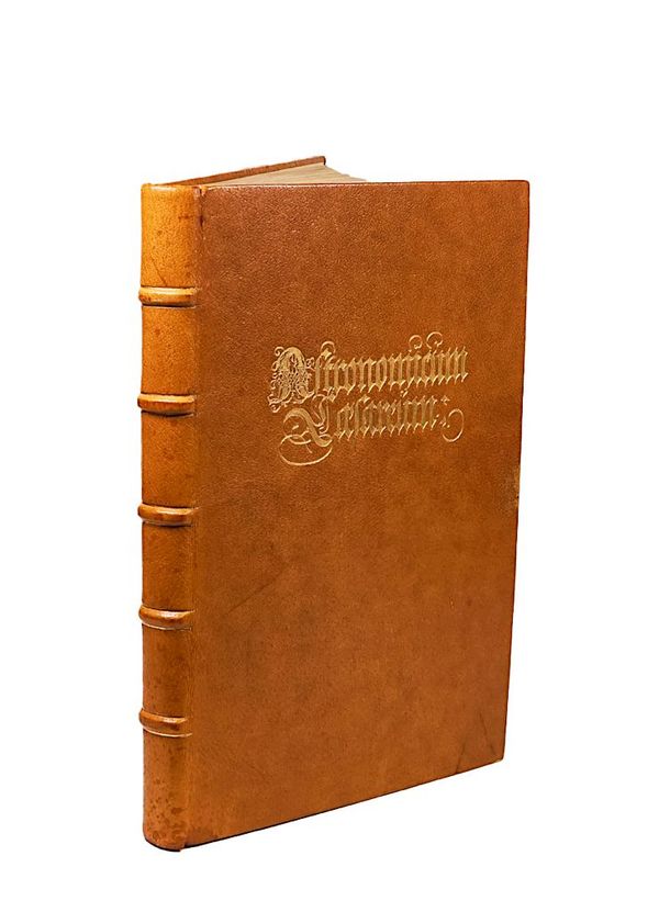 APIAN, Peter (1495-1552). Astronomicum Caesareum, Leipzig, 1967, modern pigskin. Facsimile edition.