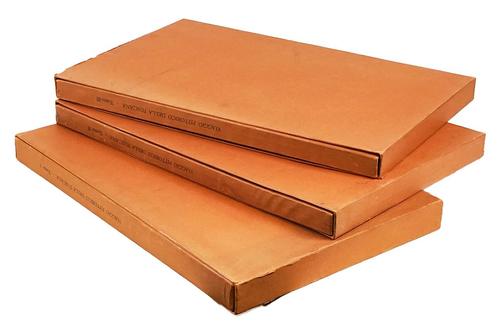 FONTANI, Francesco (1748-1818). Viaggio Pittorico della Toscana, Florence, 1968, 3 vols., wrappers. Facsimile edition. (3)