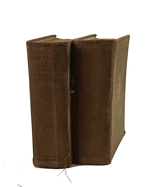 BÉASLAI, Piaras (1881-1965).  Michael Collins and the Making of a New Ireland, Dublin, 1926, 2 vols., original cloth. FIRST EDITION. (2)