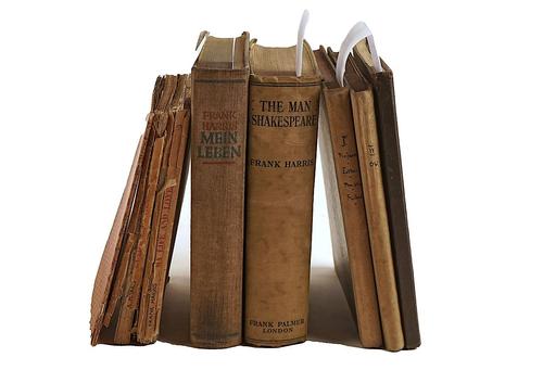 JACKSON, Holbrook (1874-1948).  Oscar Wilde's Salome, London, 1938, original wrappers. NUMBER ONE OF 50 COPIES. With 7 other books. (8)