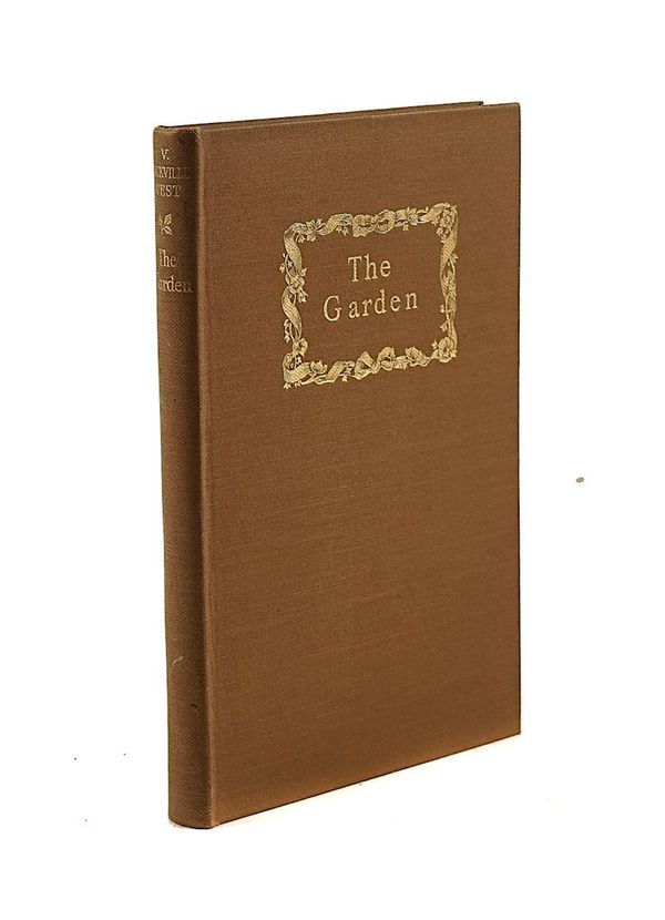 SACKVILLE-WEST, Vita (1892-1962). The Garden, London, [1946], original tan buckram gilt. FIRST EDITION, NUMBER 250 OF 750 COPIES SIGNED BY THE AUTHOR.