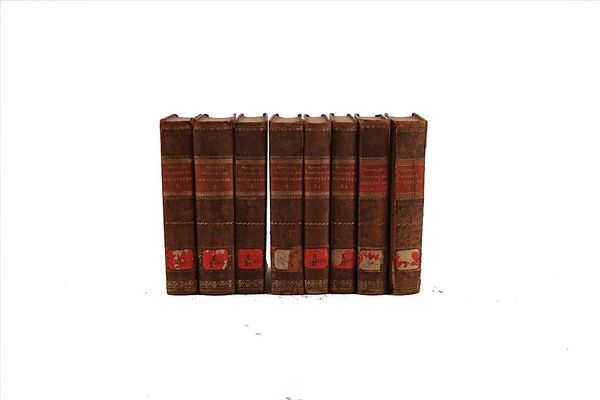SPRENGEL, Kurt Polycarp Joachim (1766-1833). Versuch einer pragmatischen Geschichte der Arzneykunde, Halle [and Vienna],1821-40, 6 vols. bound in 8, frontispieces, contemporary half calf. (8)
