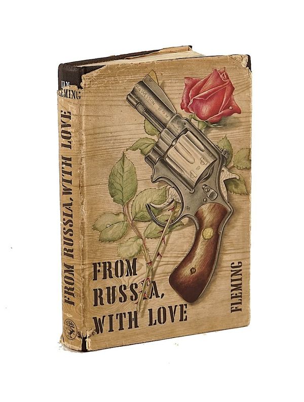 FLEMING, Ian (1908-64). From Russia, With Love, London, 1957, 8vo, original black cloth, dust-jacket (some fraying with loss of letters at head of backstrip). FIRST EDITION.