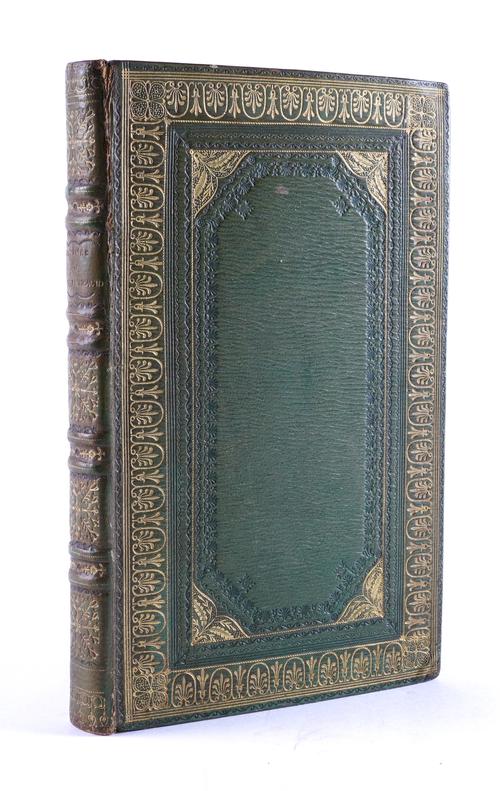 BINDING - François de la ROCHEFOUCAULD (1613-80). Maximes et Réflexions Morales, Paris, 1813, 8vo, engraved portrait, folding facsimile letter (stained). FINELY BOUND in contemporary green straight-grained morocco gilt.