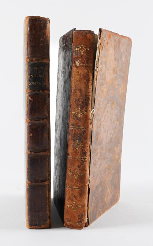 WHEATLEY, Charles (1686-1742). The Church of England Man's Companion ... Second edition, London, 1714, 8vo, engraved frontispiece, contemporary calf (rather worn). With another book related. (2)
