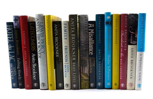 BROOKNER, Anita (1928-2016). Hotel du Lac, London, 1984, 8vo, original cloth, dust-jacket. FIRST EDITION of the author's fourth novel which won the Booker Prize. With 16 other books by the same author, all FIRST EDITIONS in dust-jackets. (17)