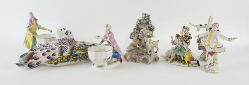 A GROUP OF CONTINENTAL PORCELAIN