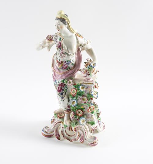 A LARGE BOW FIGURE OF `FLORA'