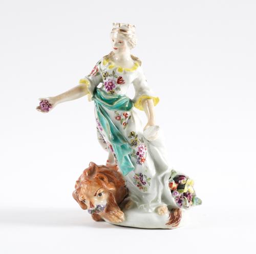 A RARE DERBY FIGURE OF CERES