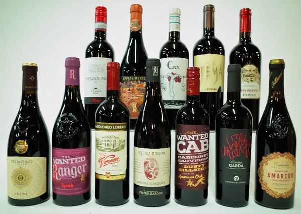 12 BOTTLES ITALIAN RED WINE