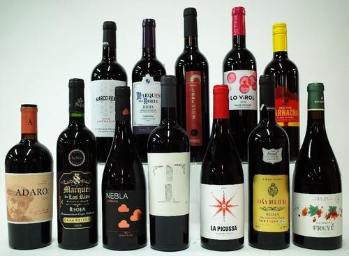 12 BOTTLES SPANISH RED WINE