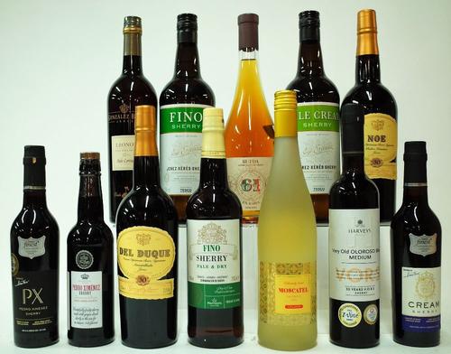 12 BOTTLES SHERRY