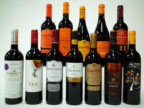 12 BOTTLES SPANISH RED WINE