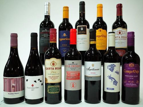 12 BOTTLES SPANISH RED WINE