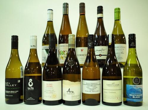 12 BOTTLES NEW ZEALAND WHITE WINE