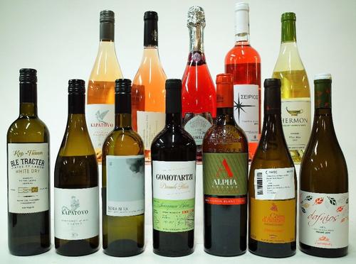 12 BOTTLES WHITE AND ROSE WINE